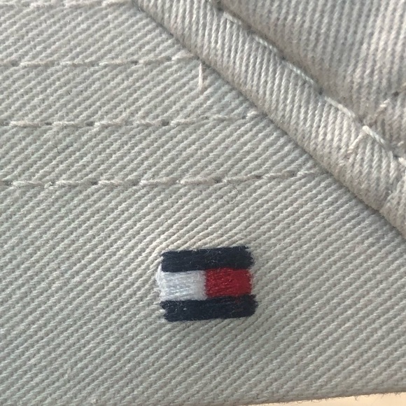 EUC Tommy Hilfiger Men's Khaki 6 Panel Cotton Logo Adjustable Cap - Picture 6 of 7